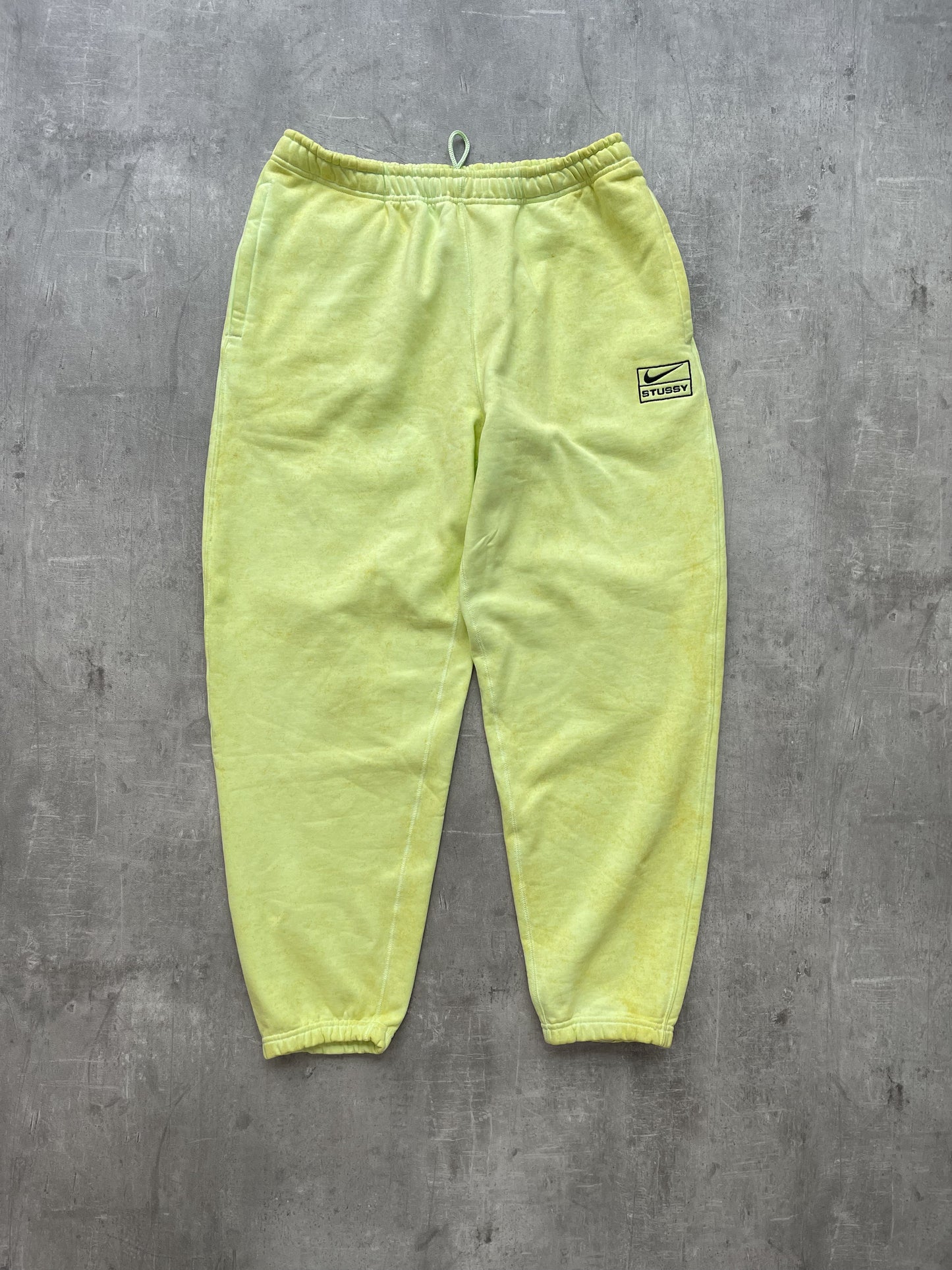 Nike x Stüssy NRG Washed Sweatpants Volt