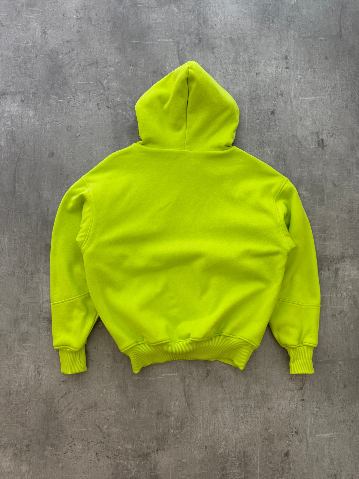 6PM DoubleLayer Hoodie neon