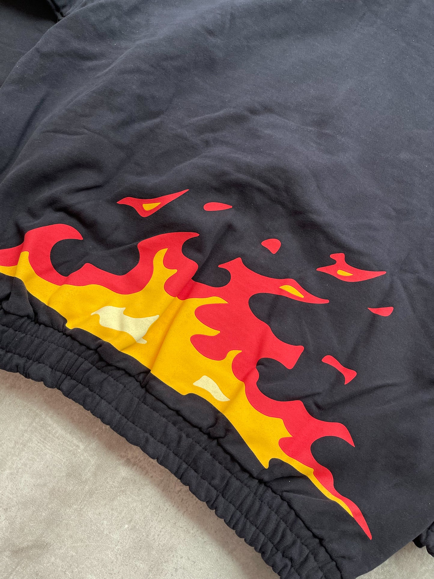 Ére Studios printed Zip-Hoodie schwarz