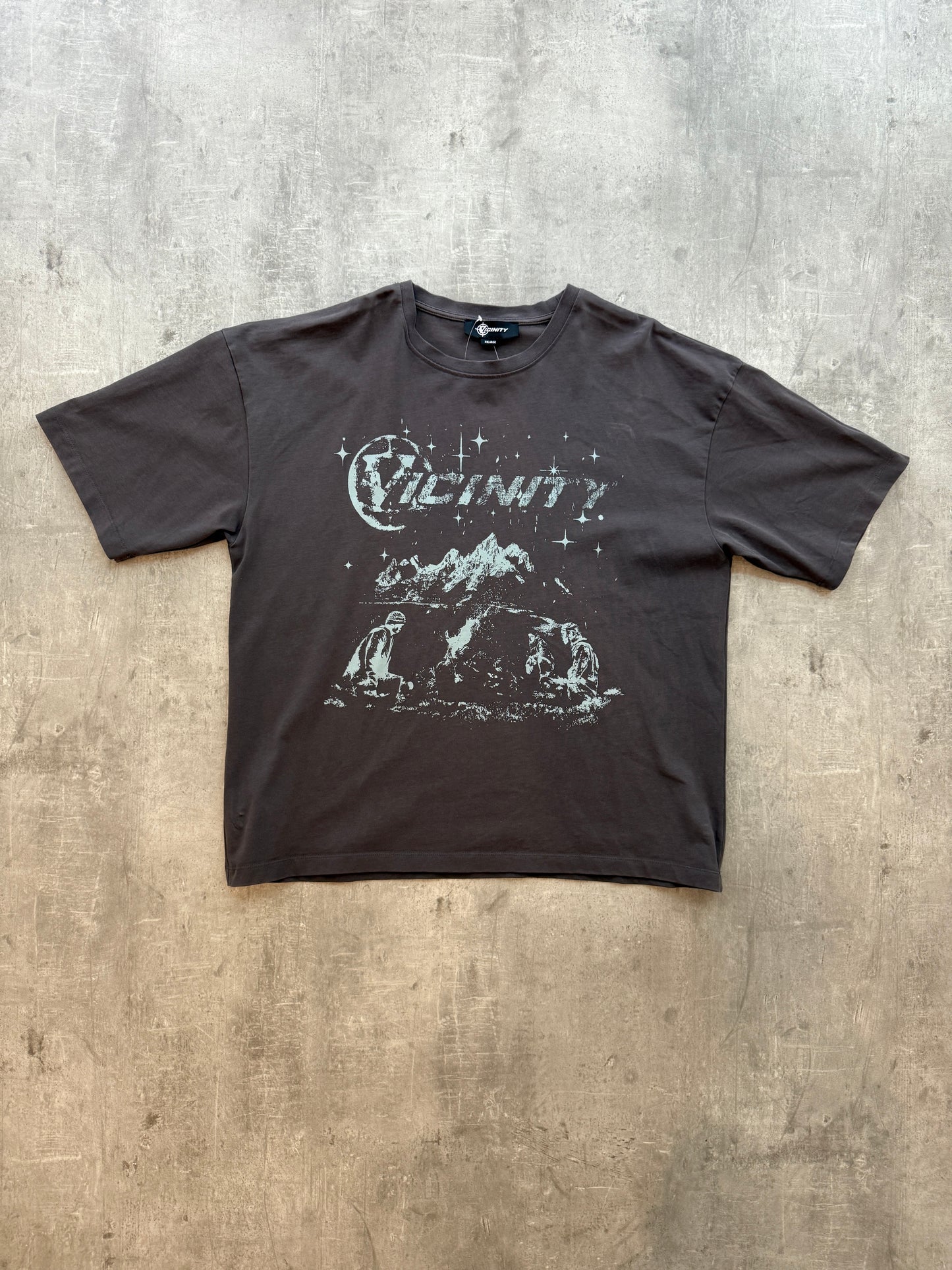 Vicinity Mountain T-Shirt dark grey