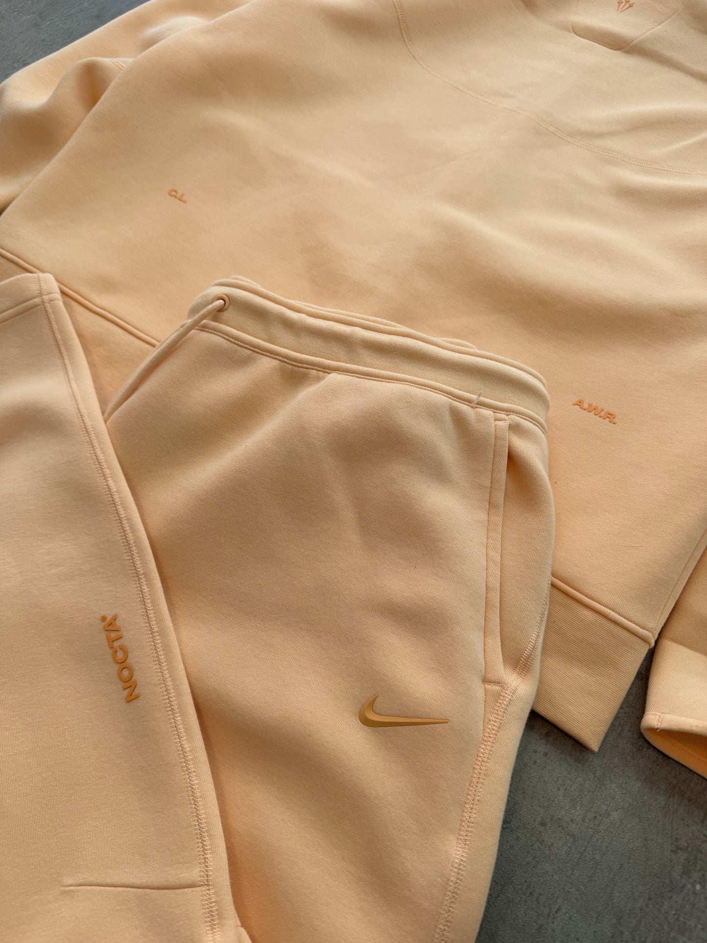 Nike x NOCTA Tech Fleece Set orange