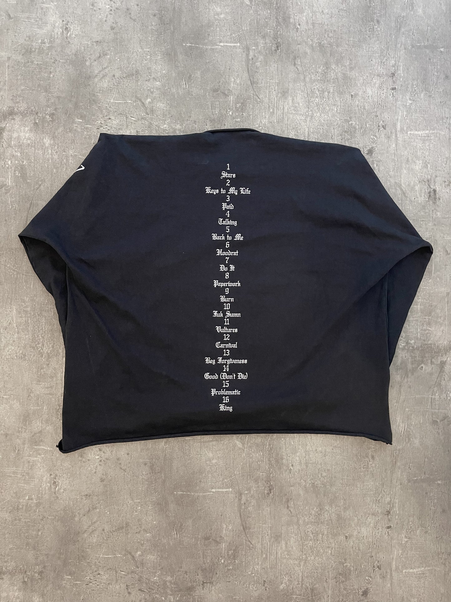Vultures Set List Longsleeve
