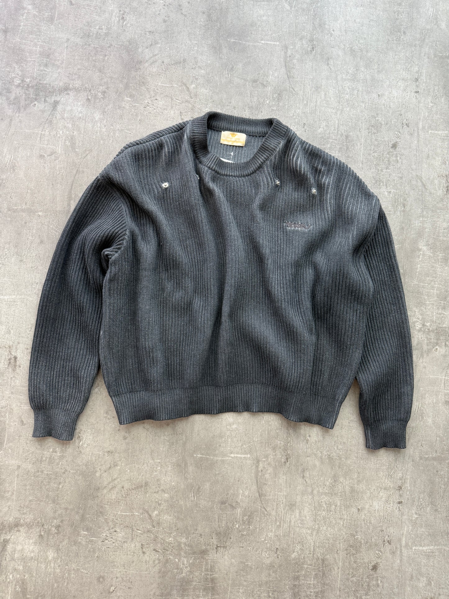 Trendt Vision Hooded Knit Sweater
