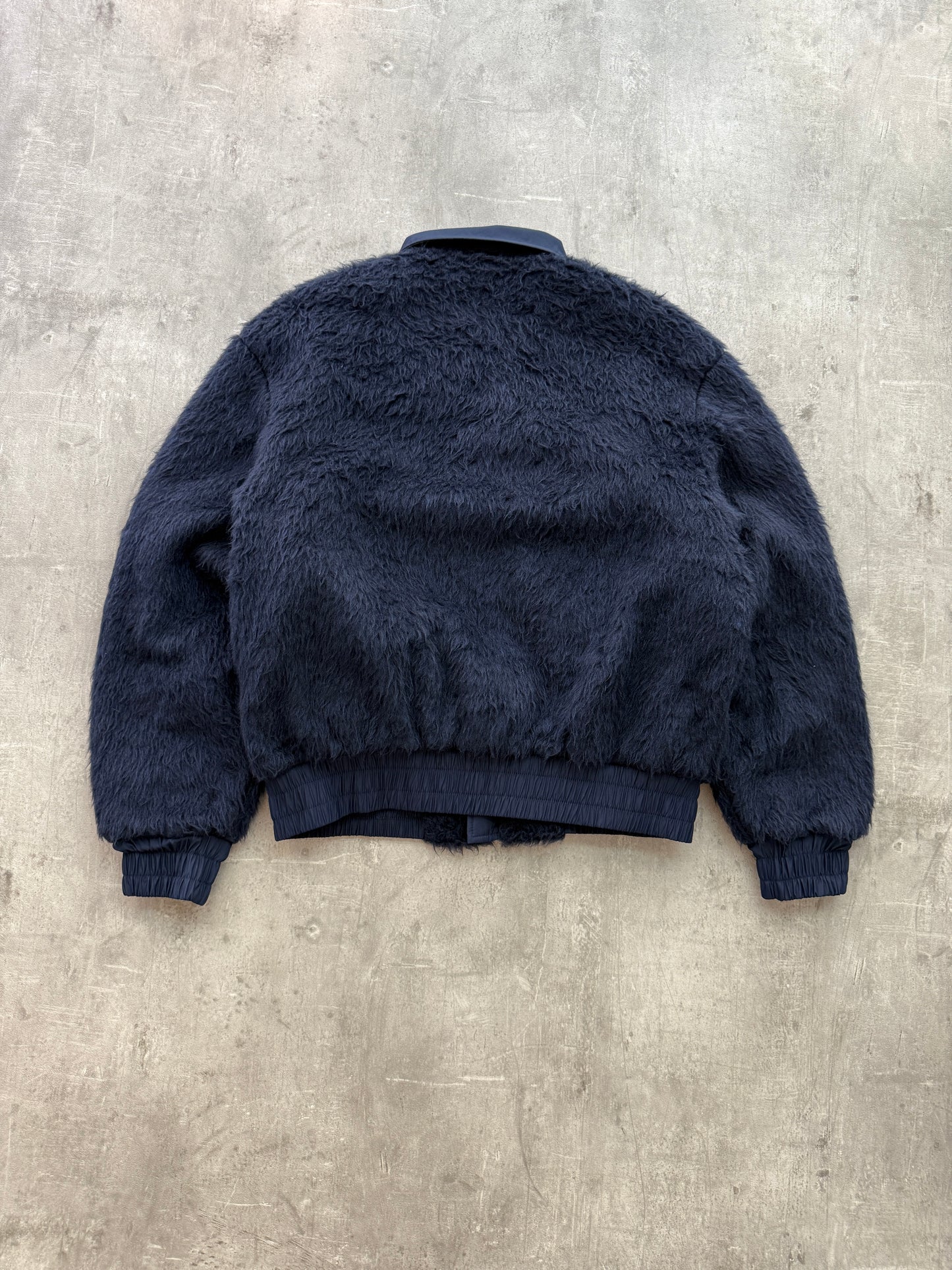 Peso Fur Bomber dark blue