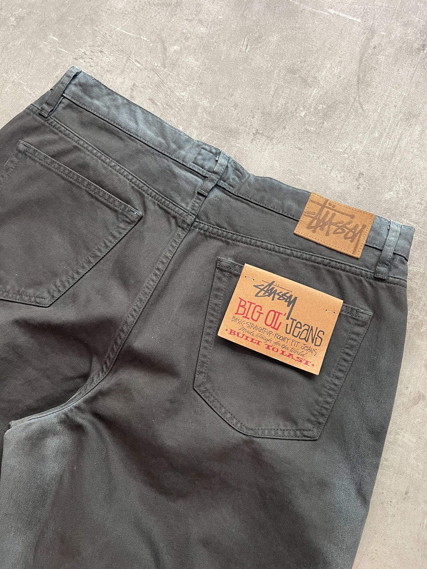 Stüssy Men‘s Spray Dye Big Ol‘ Jeans
