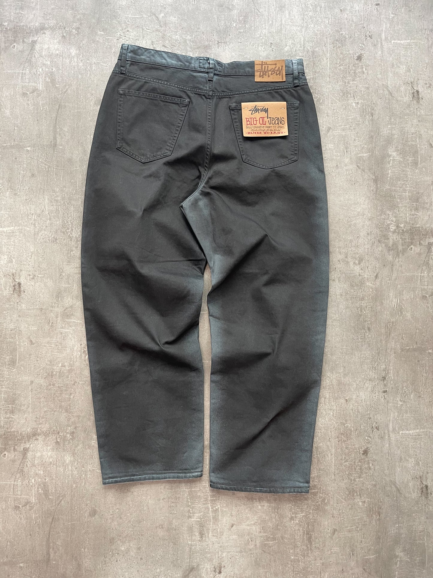 Stüssy Men‘s Spray Dye Big Ol‘ Jeans