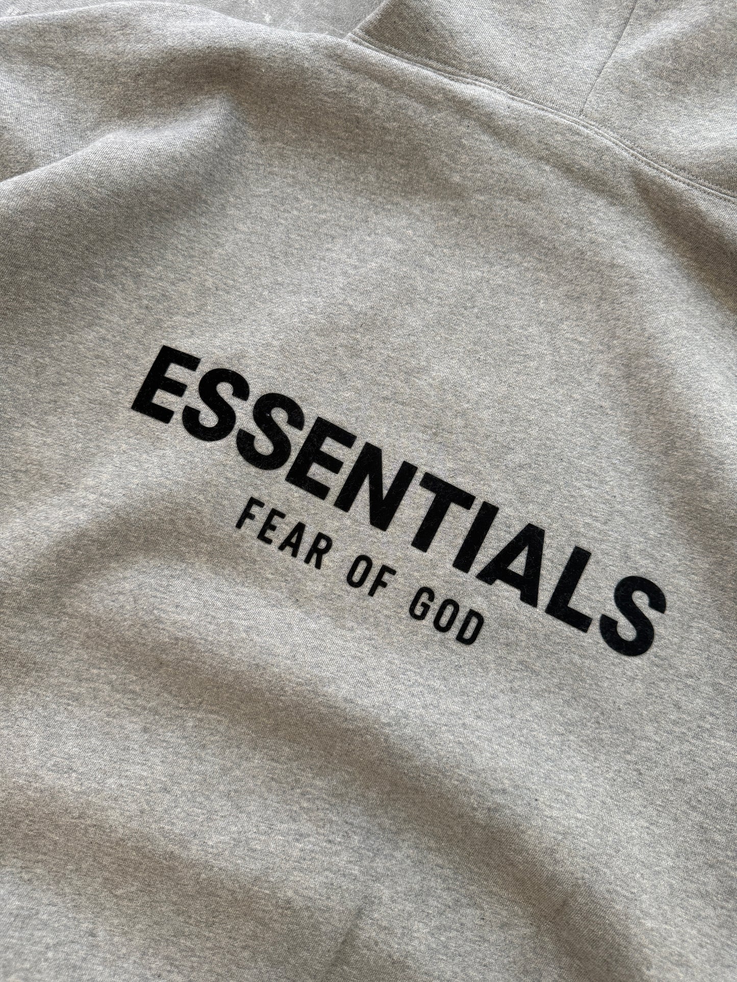 Fear of God Essentials Hoodie grey