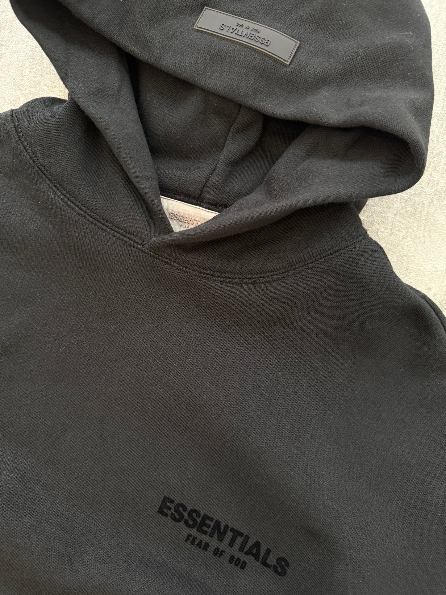 Fear of God Essentials Hoodie black