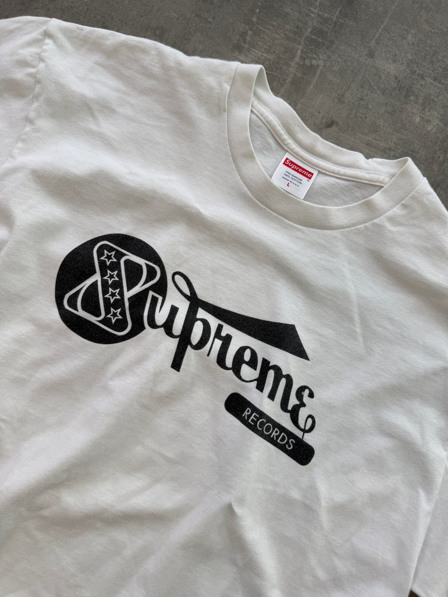 Supreme Records T-Shirt white