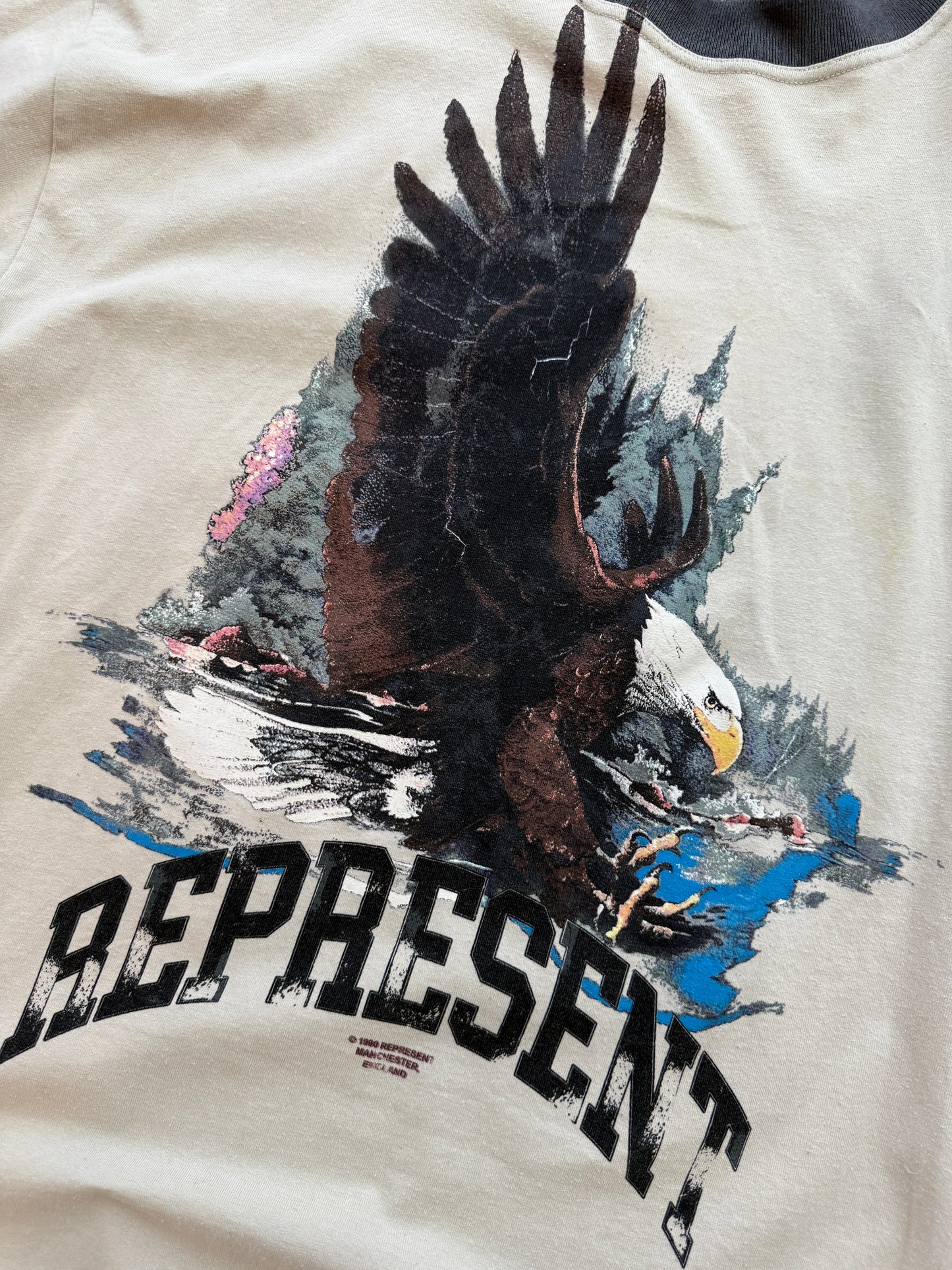 Represent Eagle T-Shirt beige