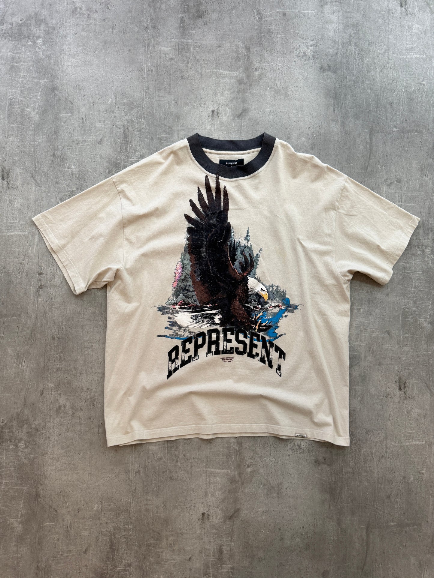 Represent Eagle T-Shirt beige