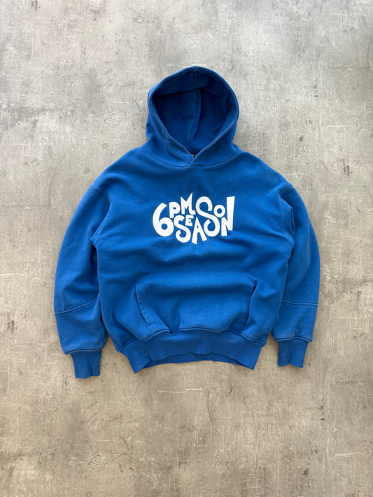 6PM DoubleLayer Hoodie blue