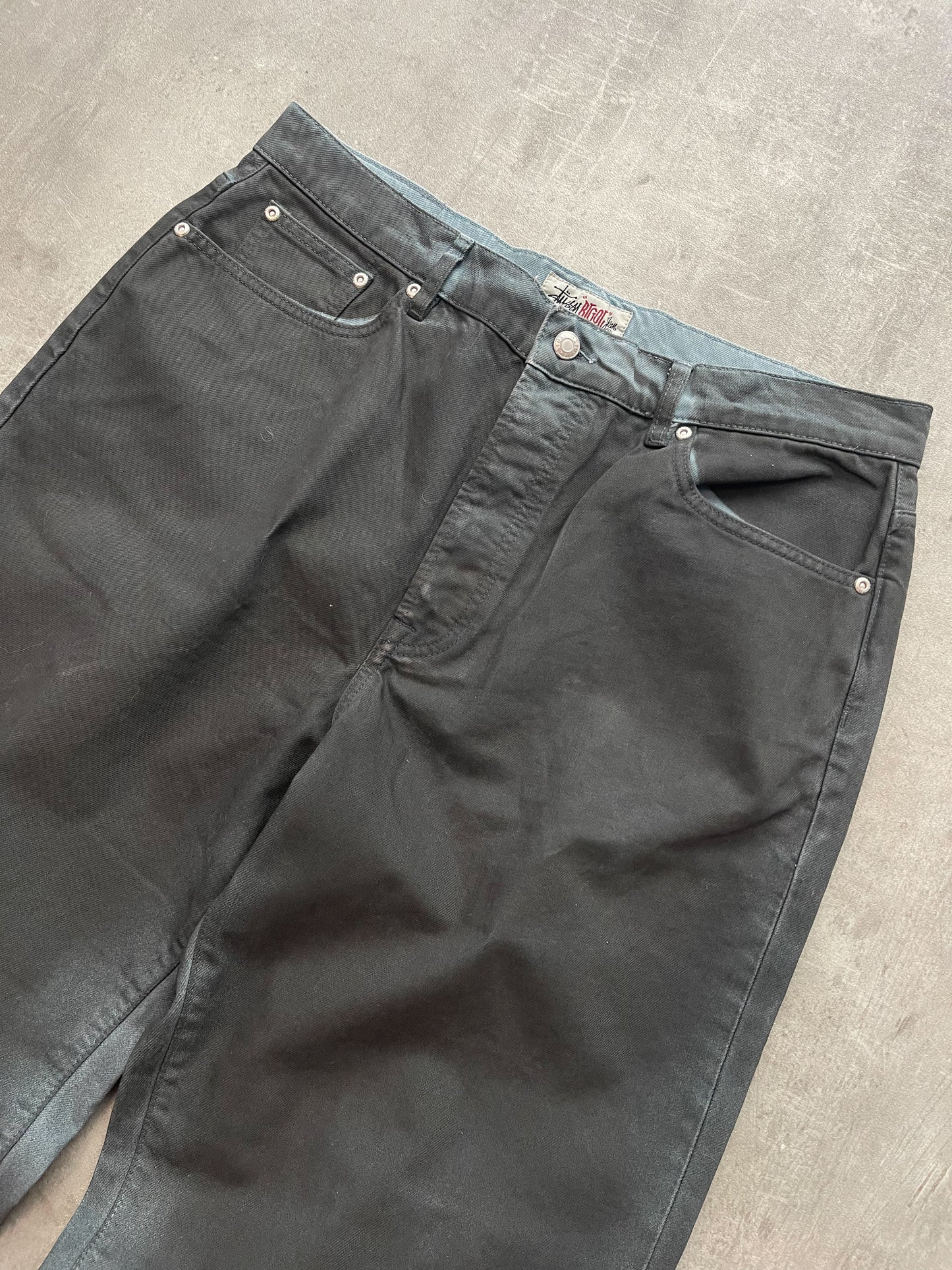 Stüssy Men‘s Spray Dye Big Ol‘ Jeans
