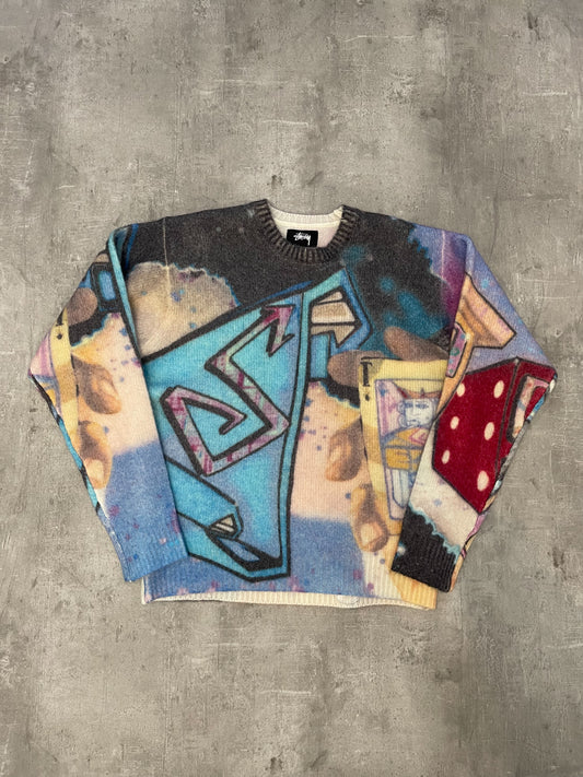 Stüssy Goldie Sweater Multicolor