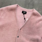 Stüssy Shaggy Cardigan Light Pink