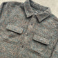 Stüssy Speckled Wool CPO Shirt Black