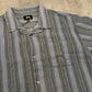 Stüssy Waffle-Stripe Shirt Blue