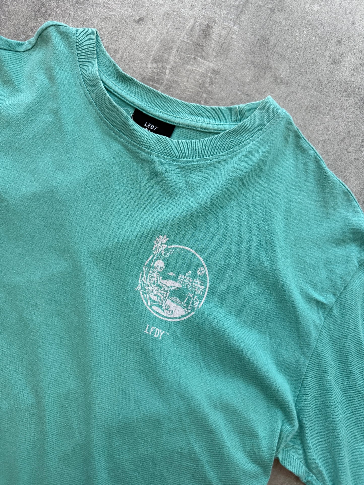 LFDY Vacation Forever T-Shirt turquoise