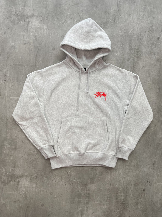Stüssy Skate Tough Hoodie Ash Heather