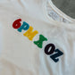 6pm x OZ Fluffy Logo T-Shirt white