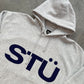 Stüssy All CAPS Hoodie Ash Heather