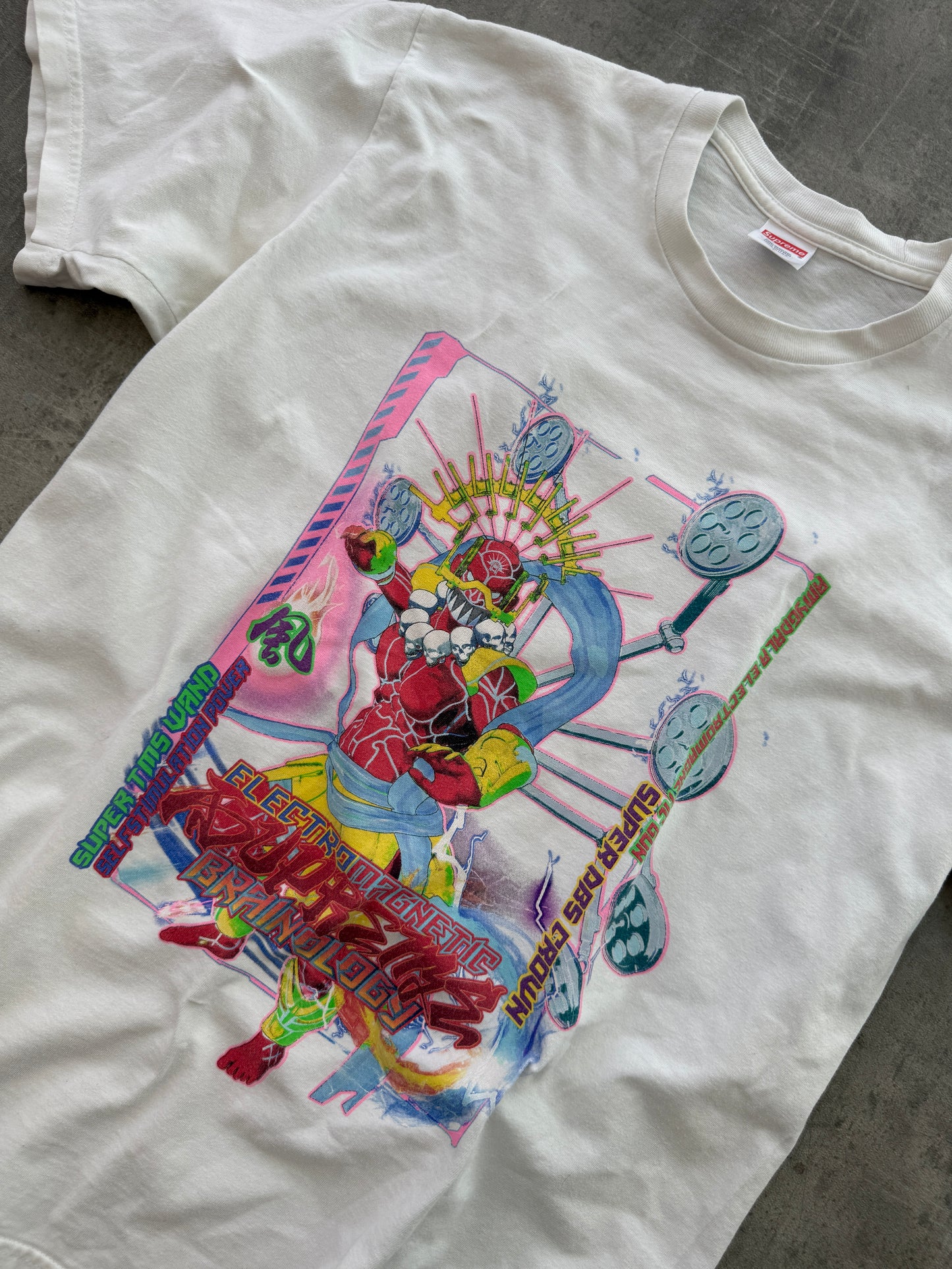 Supreme Anime T-Shirt white