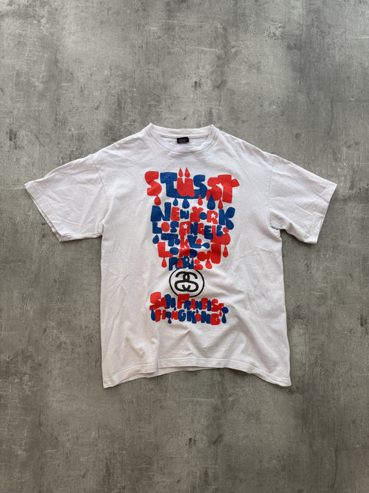 Stüssy NYC Mannhatten T-Shirt Multicolor