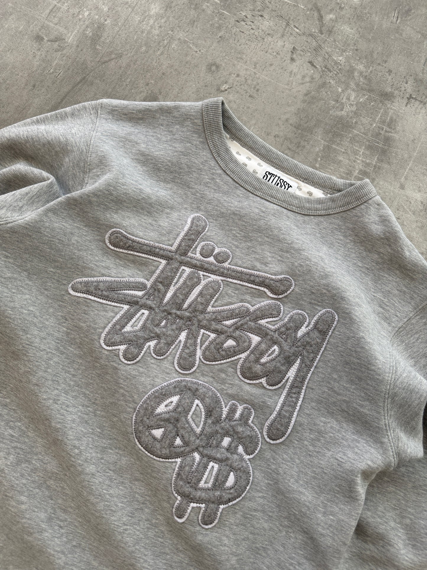 Stüssy Sweater light grey