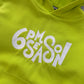 6PM DoubleLayer Hoodie neon