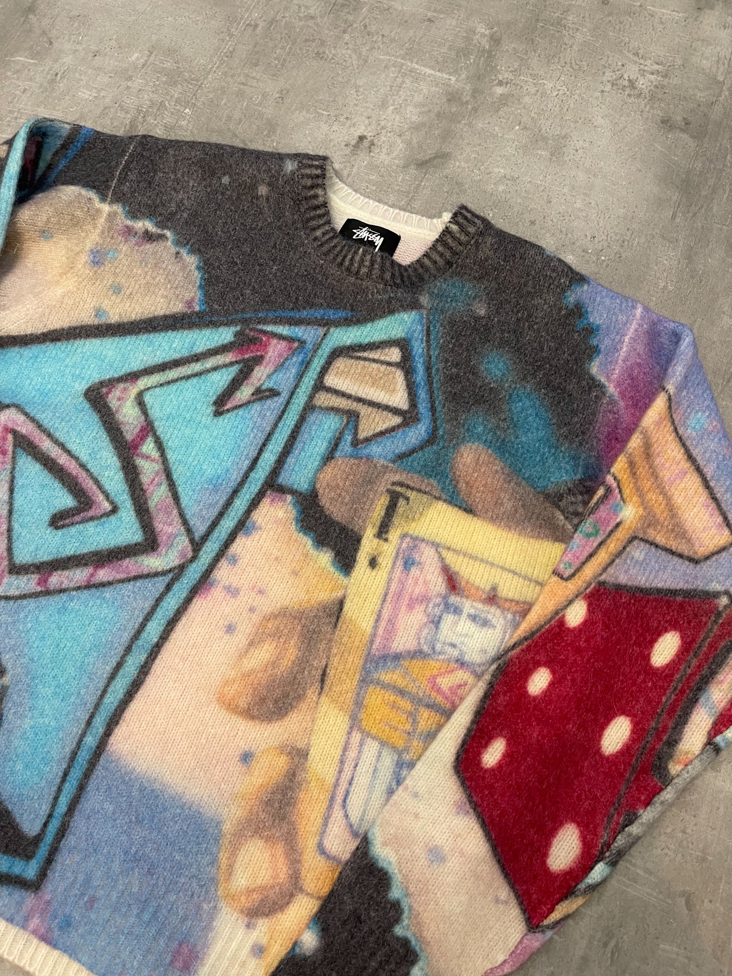 Stüssy Goldie Sweater Multicolor