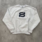 Stüssy Letterman Crew Sweater Ash Heather
