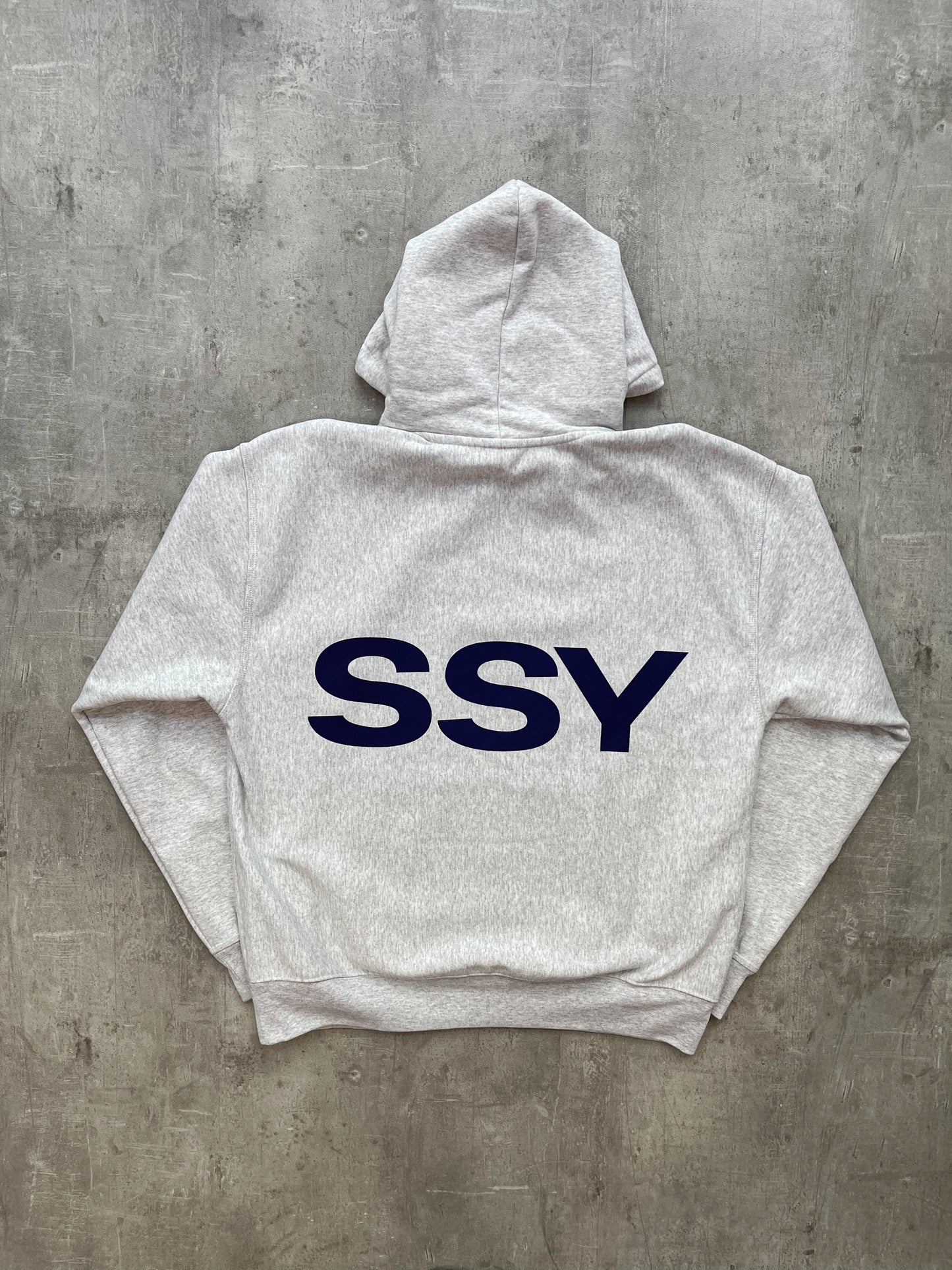 Stüssy All CAPS Hoodie Ash Heather