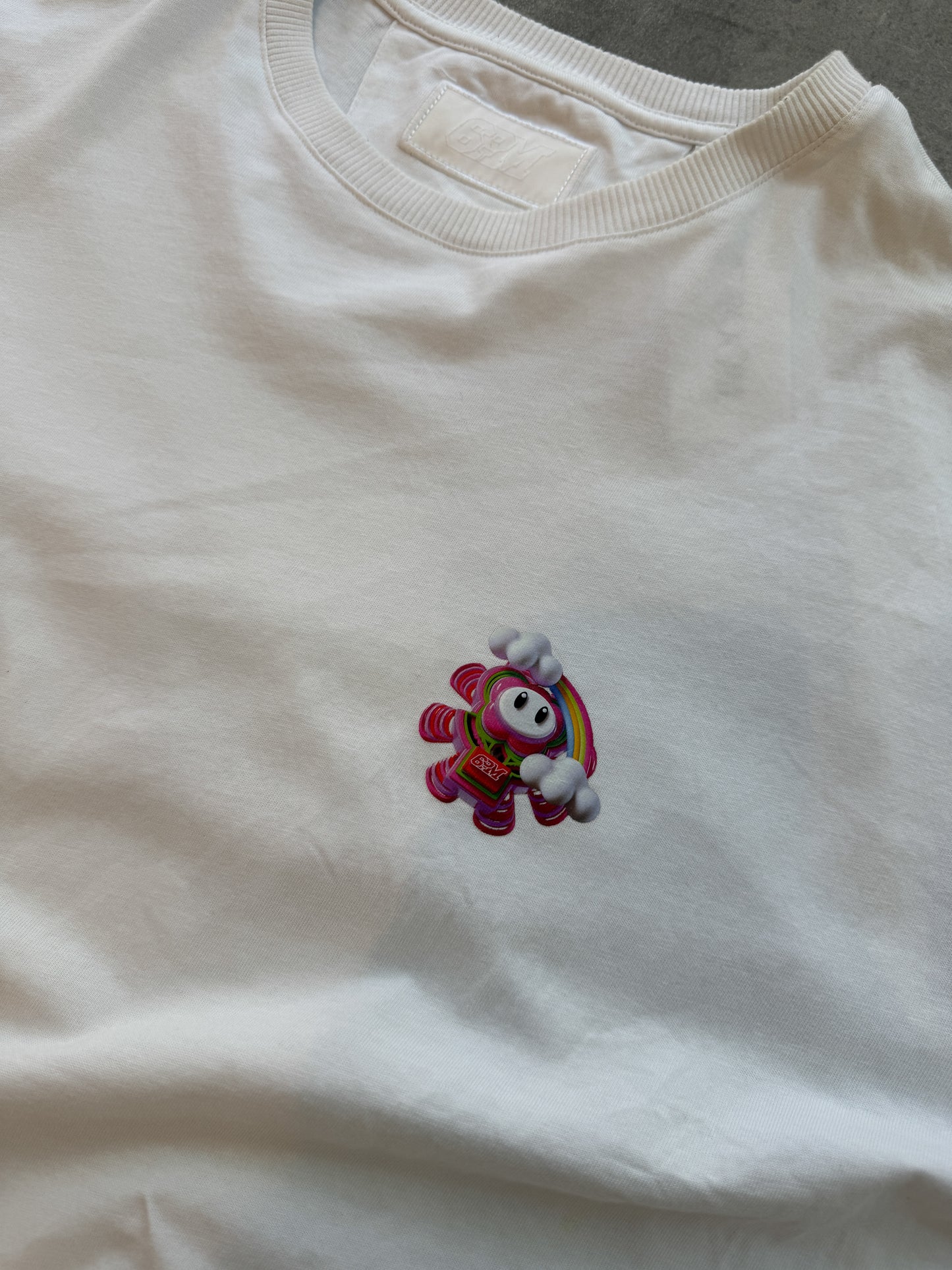 6pm Mini Tamagotchi T-Shirt white