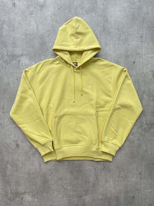 Stüssy Felpa Swirl Applique Hoodie Yellow