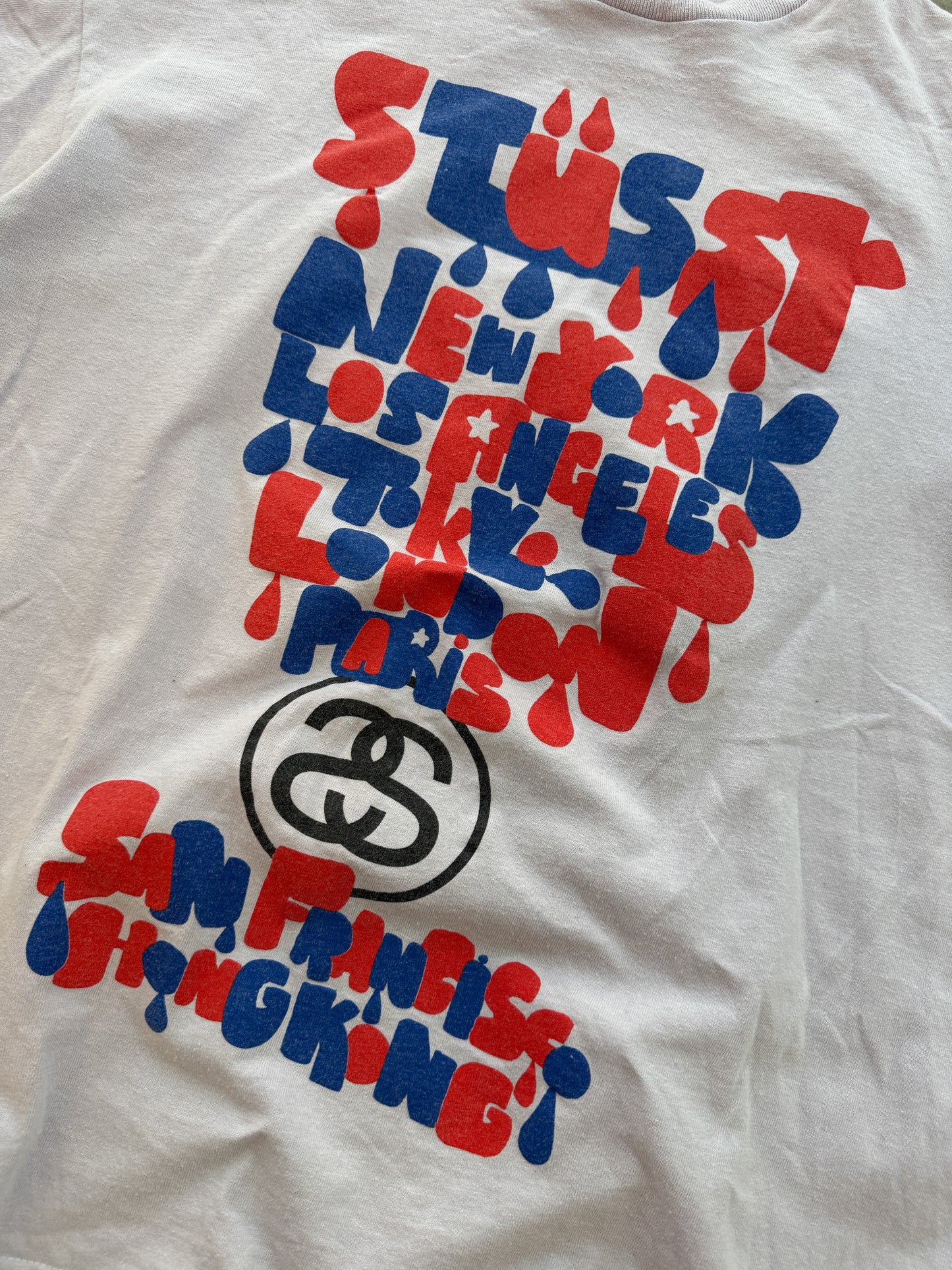 Stüssy NYC Mannhatten T-Shirt Multicolor
