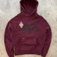 Peso Nevada Hoodie burgundy