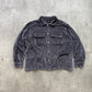 Peso Velvet Overshirt dark grey