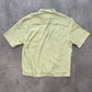 Stüssy Flat Bottom Crinkled Shirt Lime
