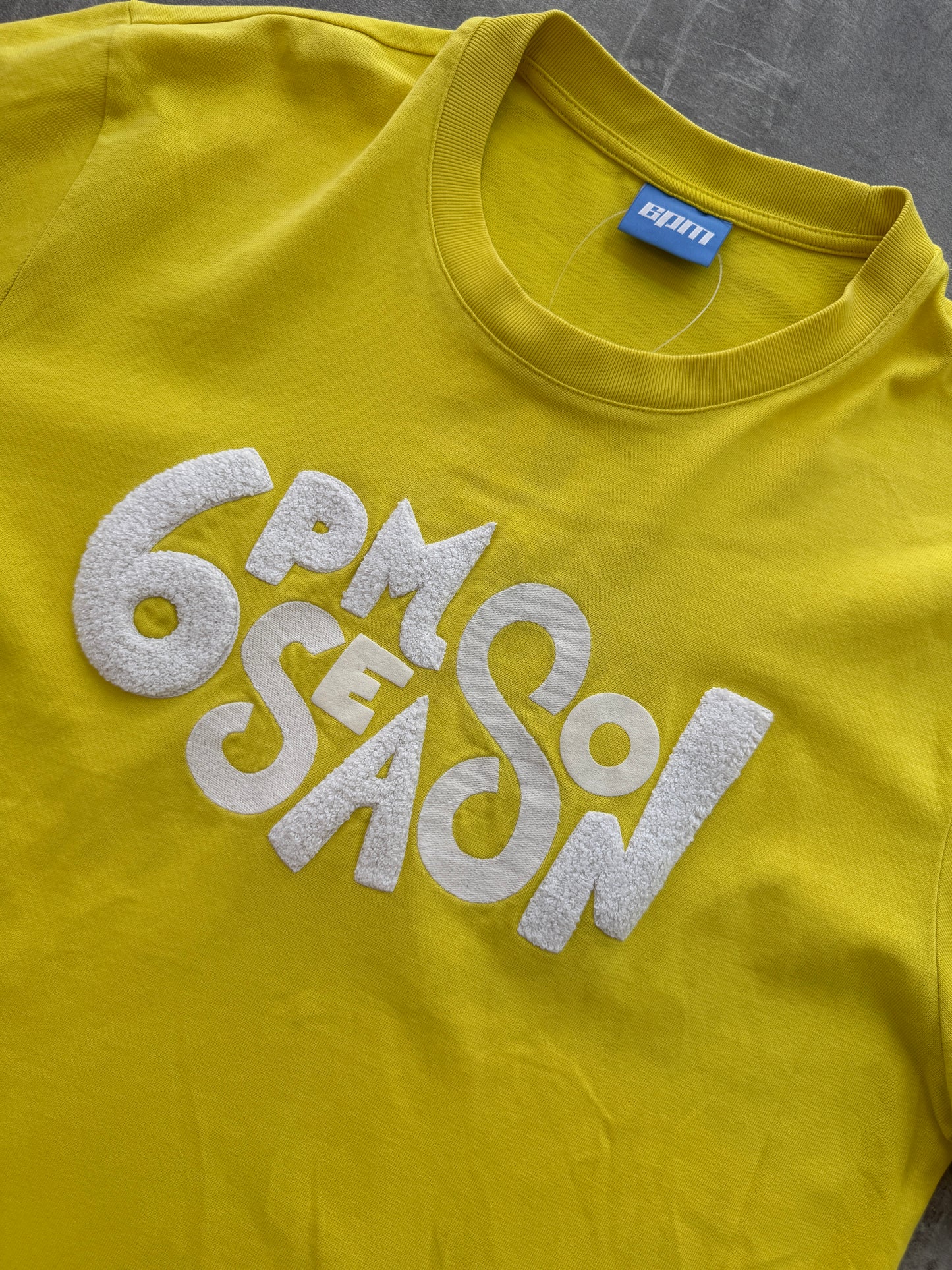 6PM Season T-Shirt yellow