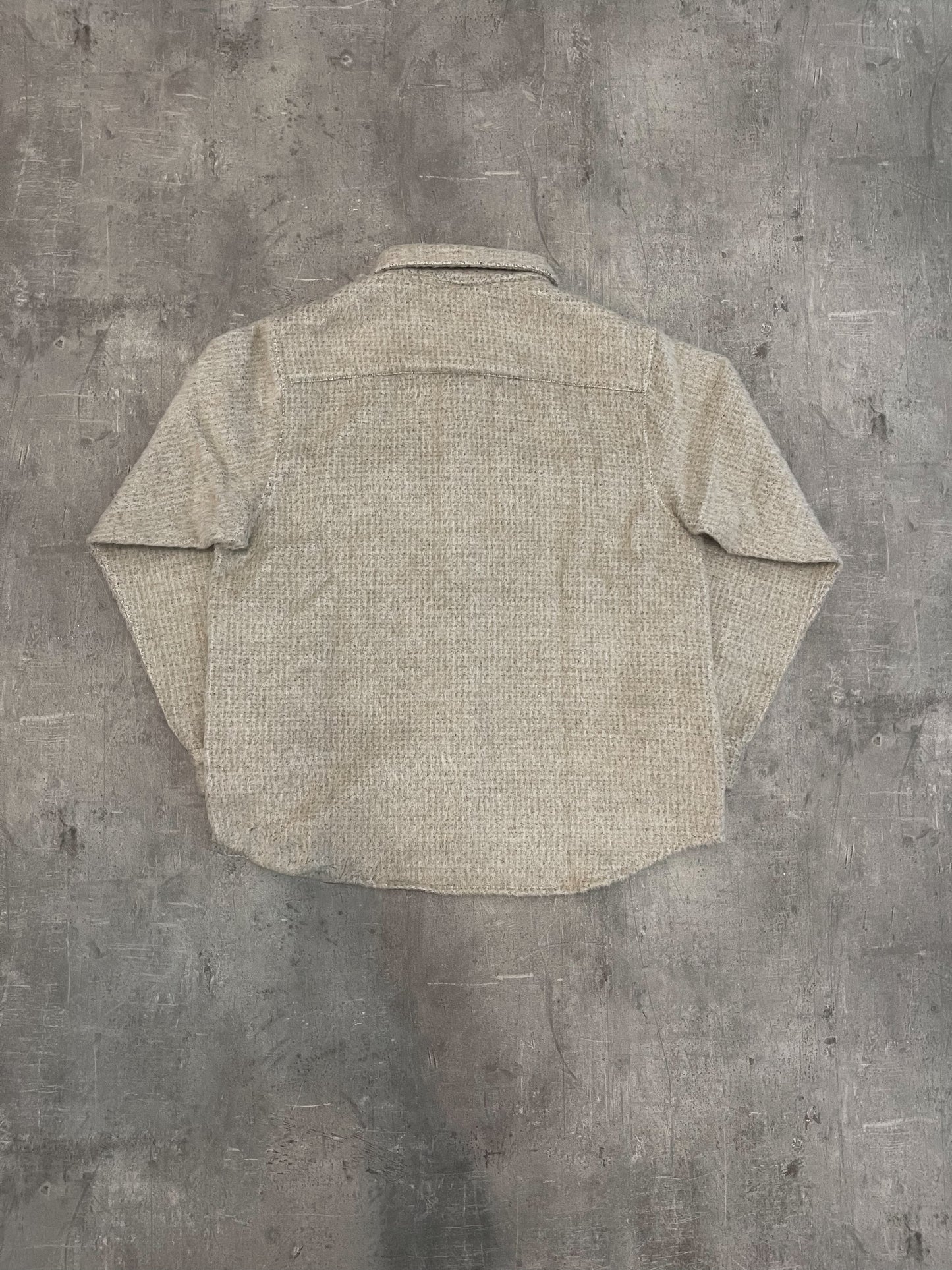 Stüssy Speckled Wool CPO Shirt beige