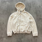 Peso Teddy Zip-Hoodie white