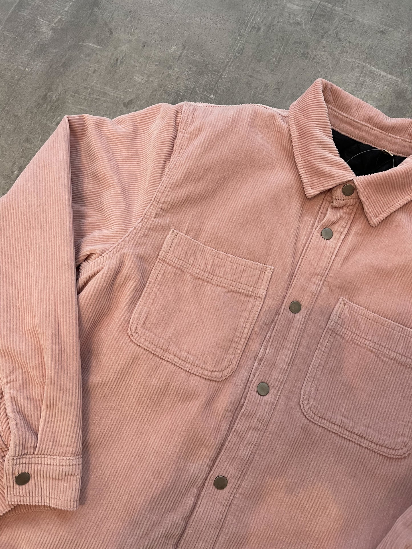 Stüssy Cord Quilted Overshirt