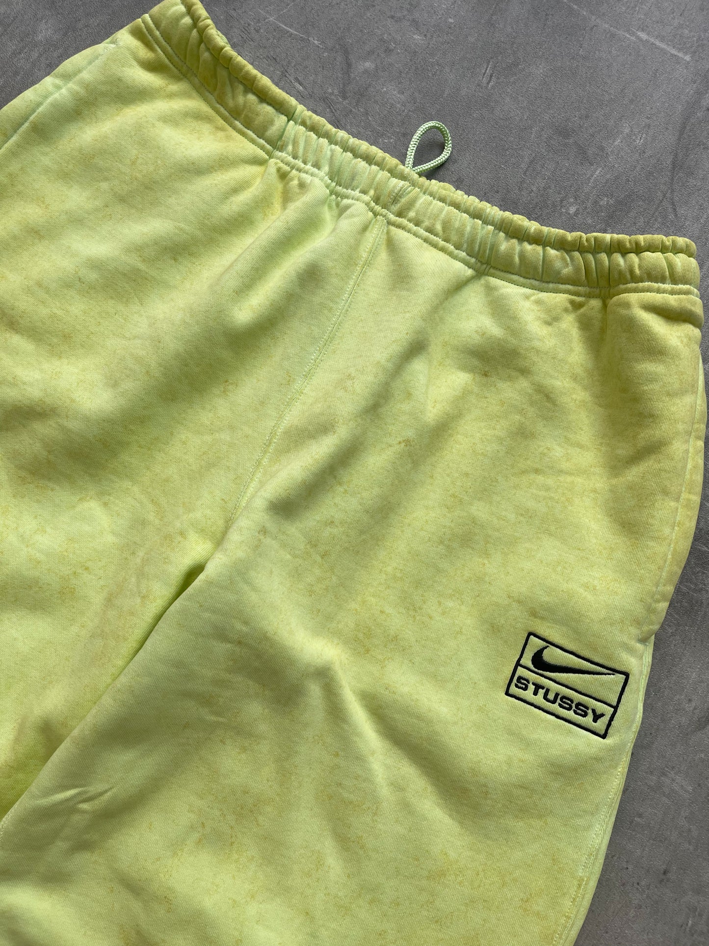 Nike x Stüssy NRG Washed Sweatpants Volt