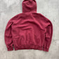 Peso Raws Zip-Hoodie burgundy
