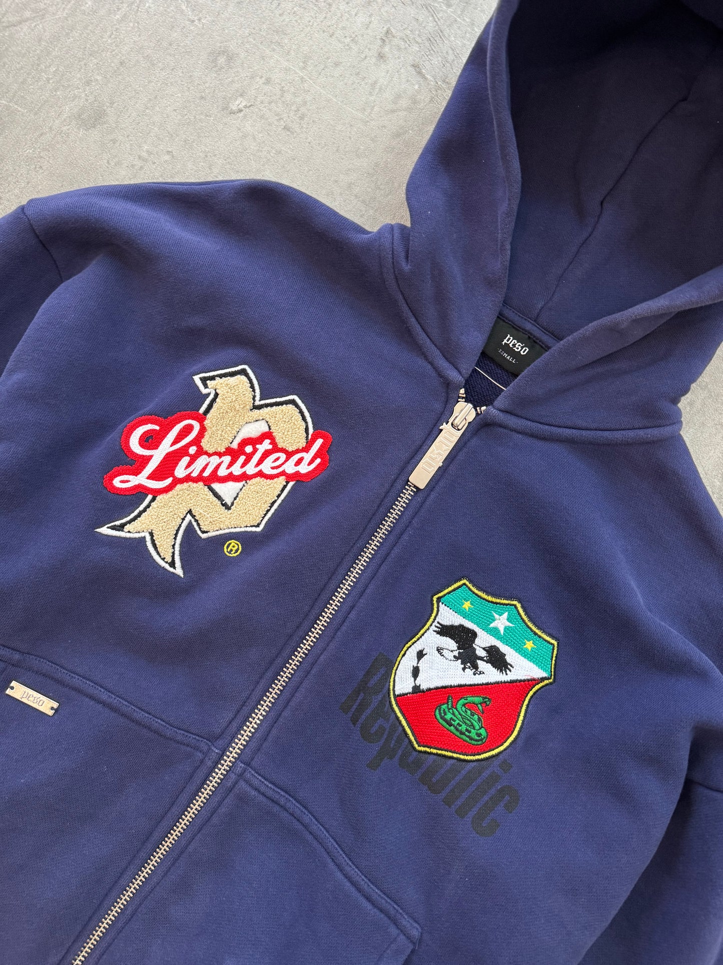 Peso Republic Zip-Hoodie