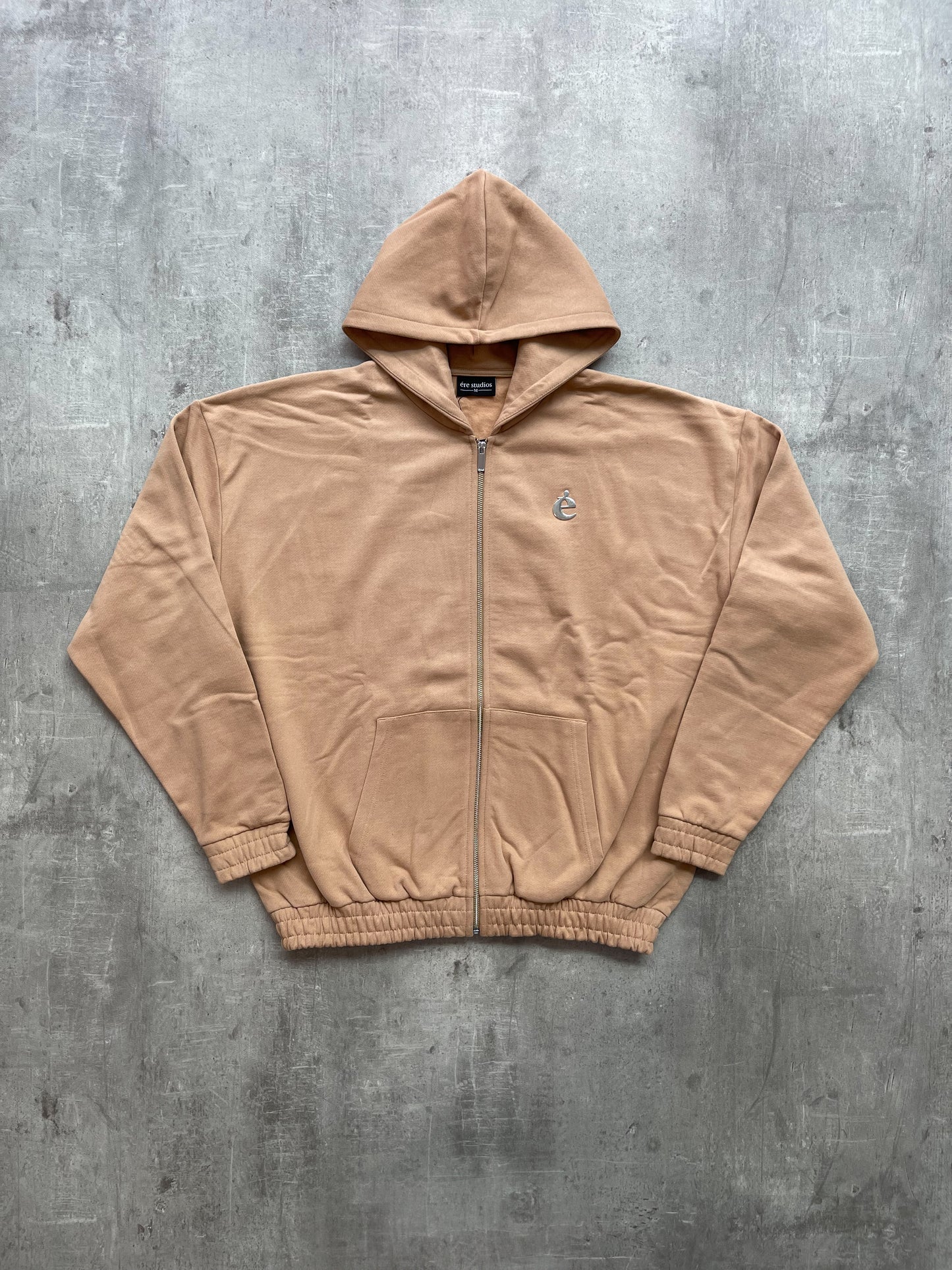 Ére Studios Zip-Hoodie beige