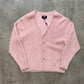 Stüssy Shaggy Cardigan Light Pink