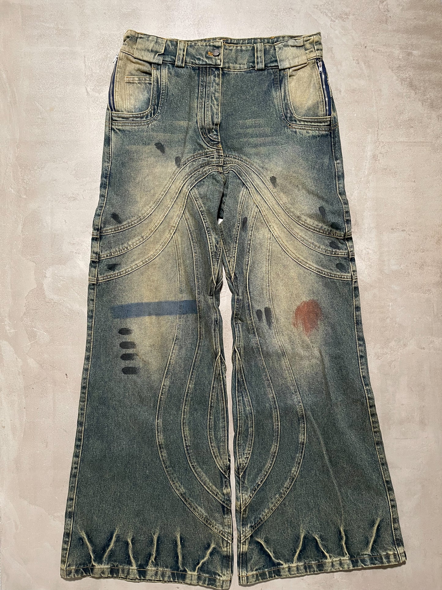 No Faith Studios Heavy Wave Denim Blue