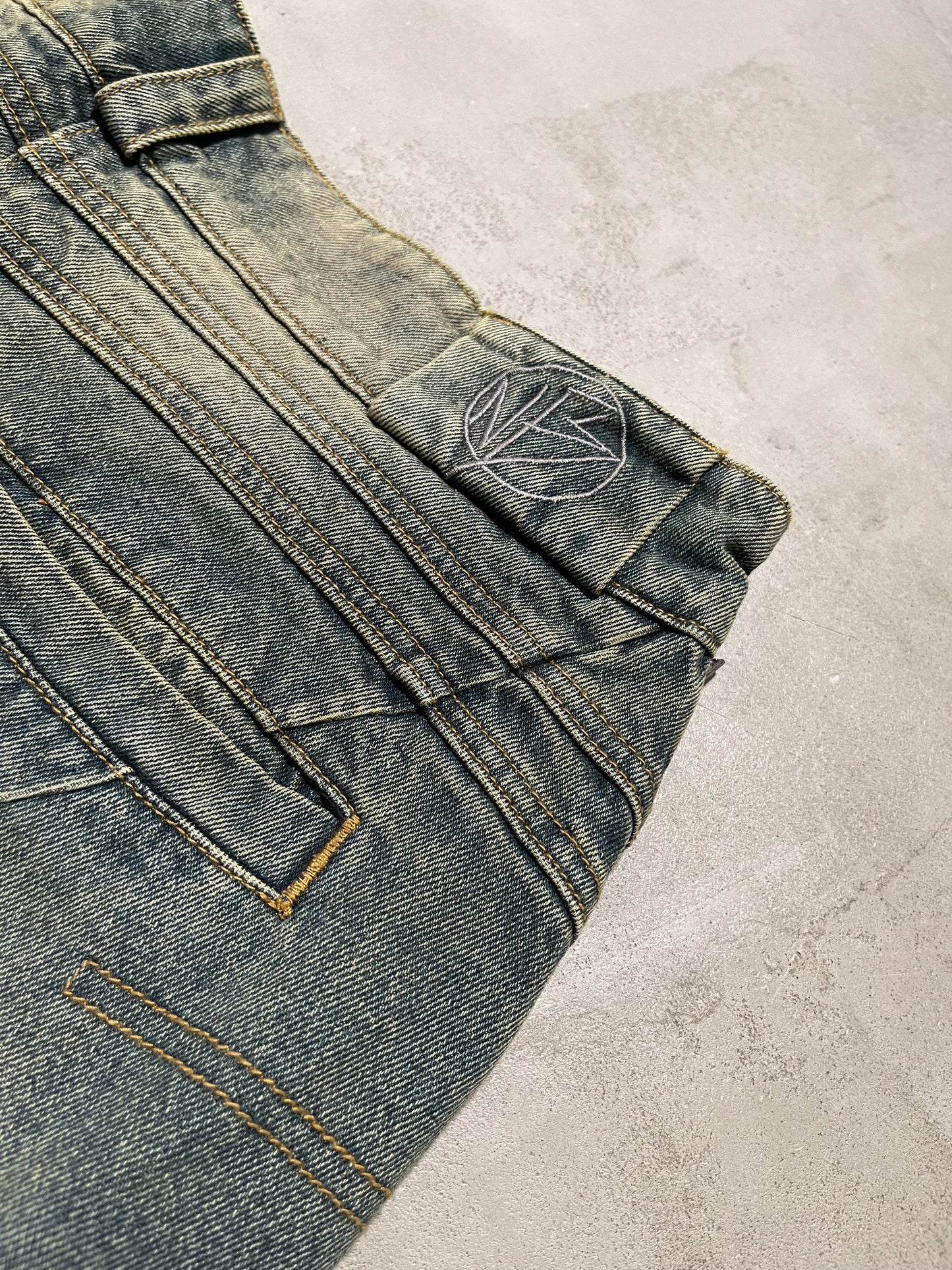 No Faith Studios Heavy Wave Denim Blue