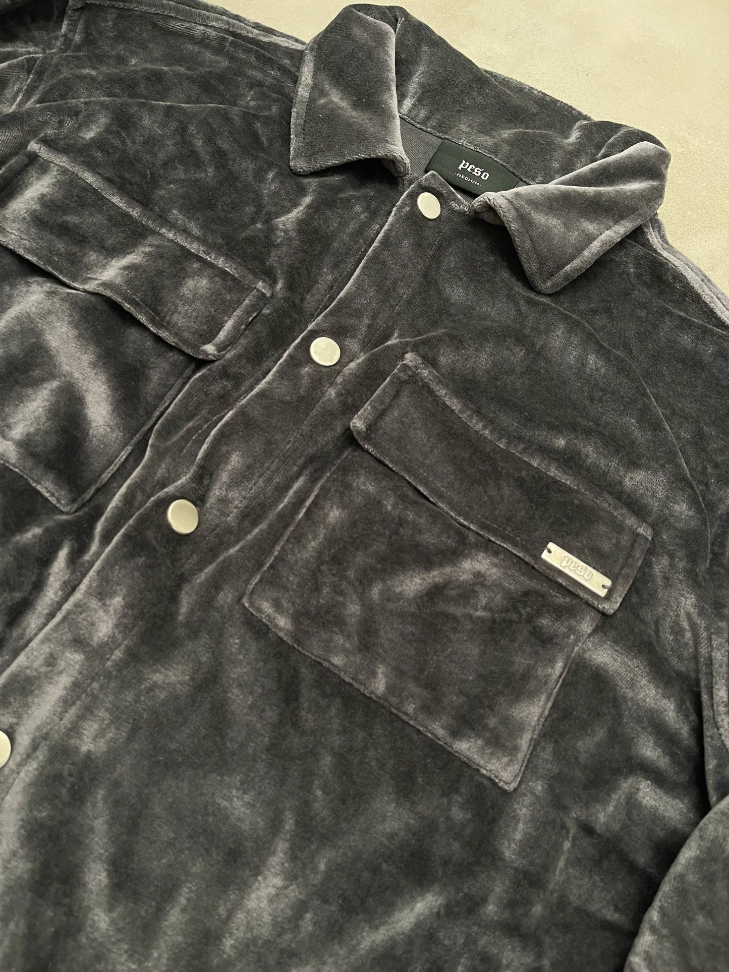 Peso Velvet Overshirt